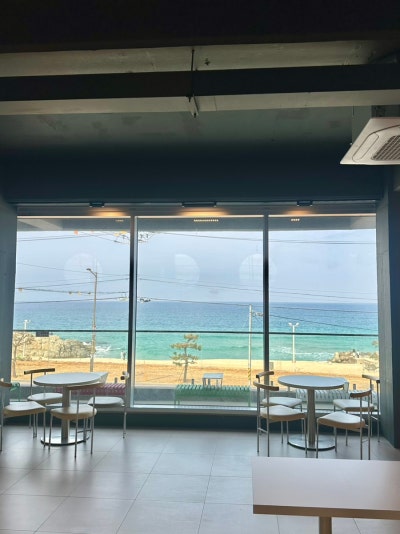 [강릉카페 / 백야커피] 강릉 오션뷰 신상카페 추천 백야커피