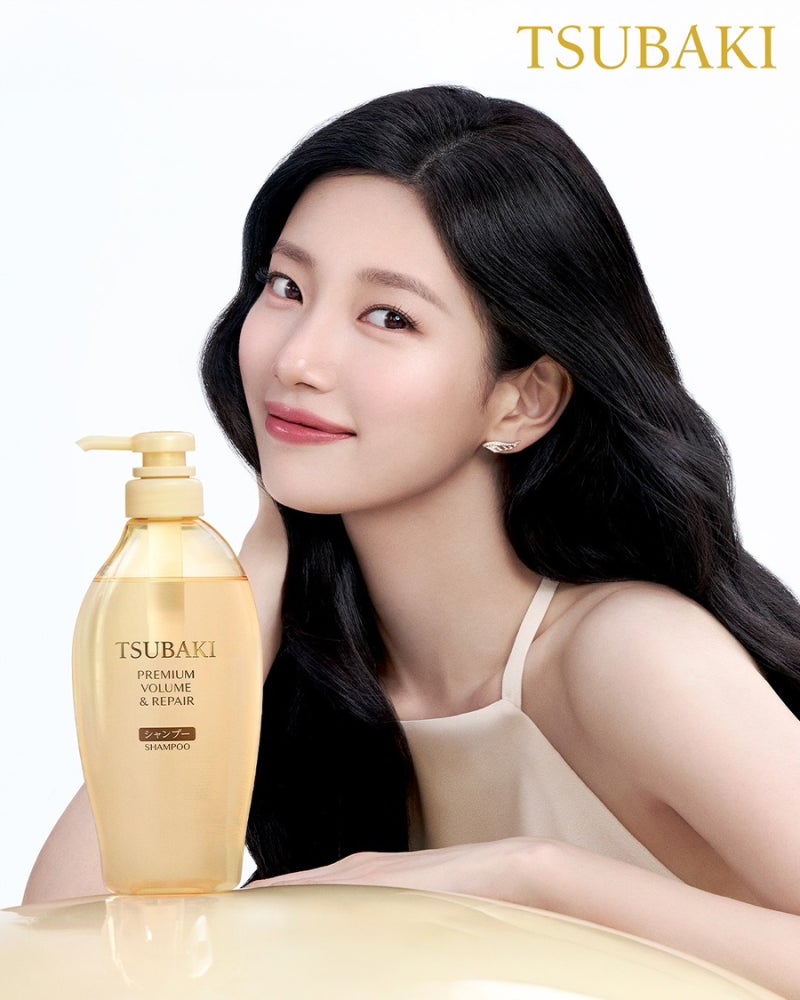 수지 볼륨 샴푸, 정말 효과 있을까? (“츠바키 볼륨&리페어 샴푸” 솔직 후기) 비교 사진♀️