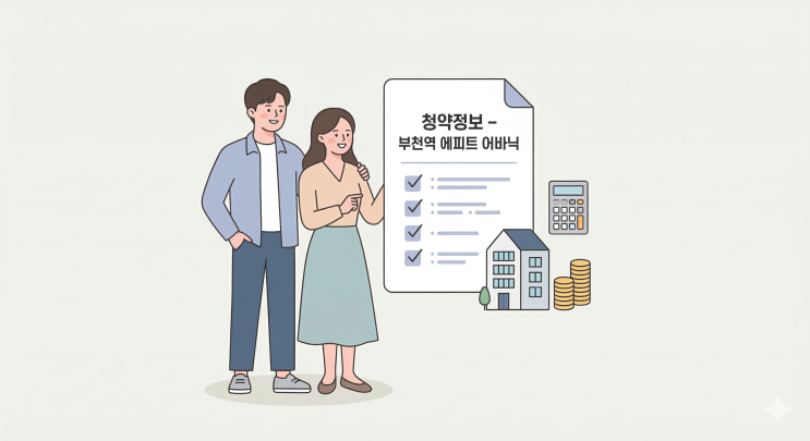  ️ 부천역 에피트 어바닉 청약 완벽 정리 | 일정·타입·분양가 총정리