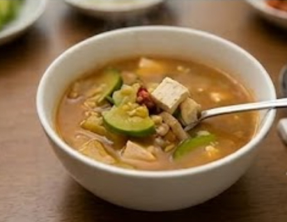애호박 된장국 레시피 황금비율ㅣ구수하게 끓이는법 재료 양 정리