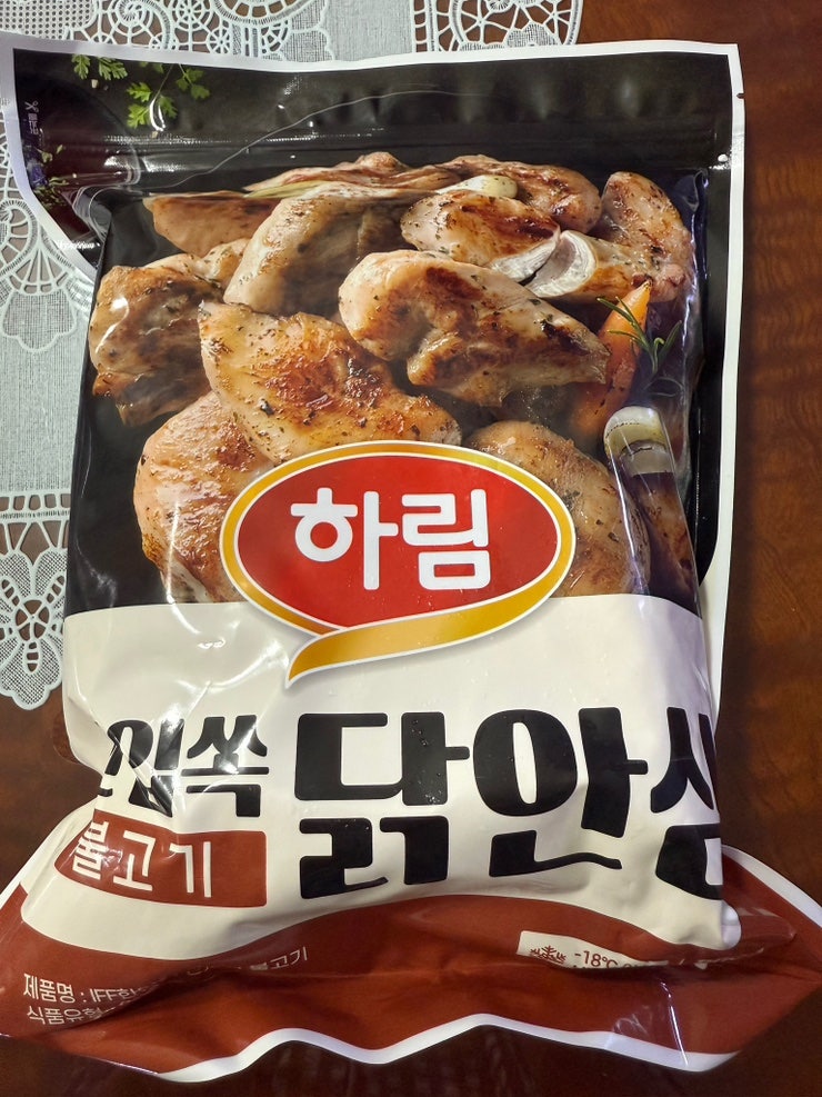 속세의 맛으로 식단관리 가능한 ‘하림 한입쏙 닭안심’ 솔직후기(에어프라이어 시간)