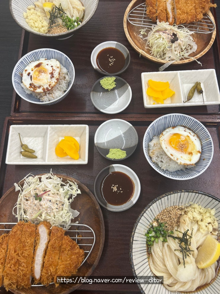  목동 명성우동 명성정식A 먹고 온 후기(양 손으로 퍼먹고싶었다)