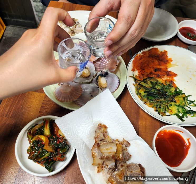  부산 남포동 이모카세 대성집 4만원 한상 낮술 가능
