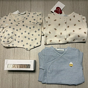 Zara 자라 베이비 우주복, 바디수트 등 구매후기 | 2개월 아기, 3-6m(68cm), 6-9m(74cm),  사이즈팁, 택....