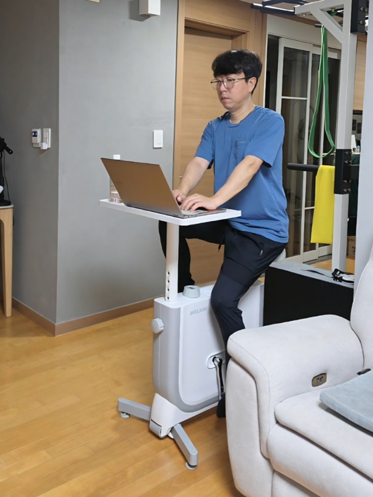  안장 편한 멜킨 모노바이크 가정용 자전거 운동기구는 실내 유산소 효과도 좋아