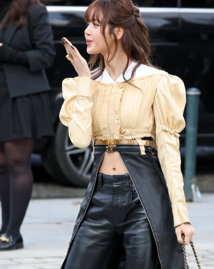  블랙핑크 리사, 루이비통 FW2026 필릭스와 역대급 투샷