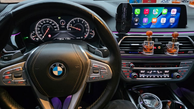  【BMW 코딩, 카플레이】 G12 740Li 2018년식 7시리즈코딩, 비상호출시스템, 안산코딩 by TEAMDH