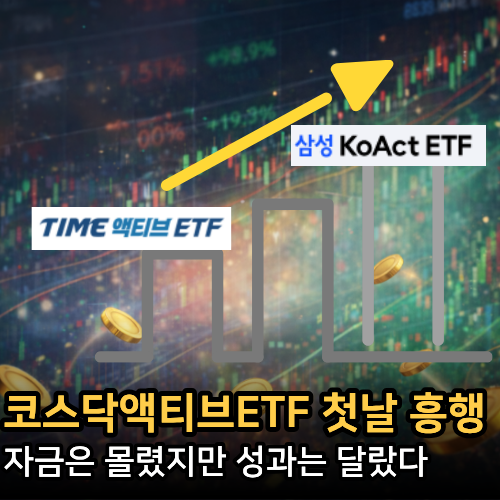  코스닥보다 4배 가까이 뛴 코스닥액티브ETF, 이유는