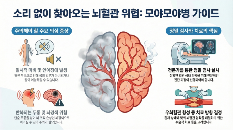 [지식] 모야모야병. 정의 및 보험에서는?