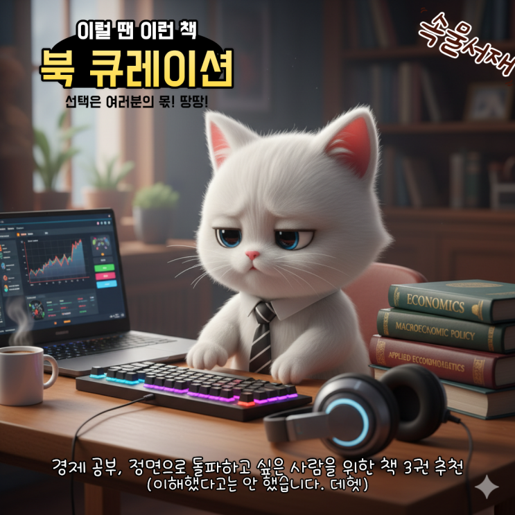  [북 큐레이션]경제 공부, 정면으로 돌파하고 싶은 사람을 위한 책 3권(제가 이해했다고는 안 했어요)