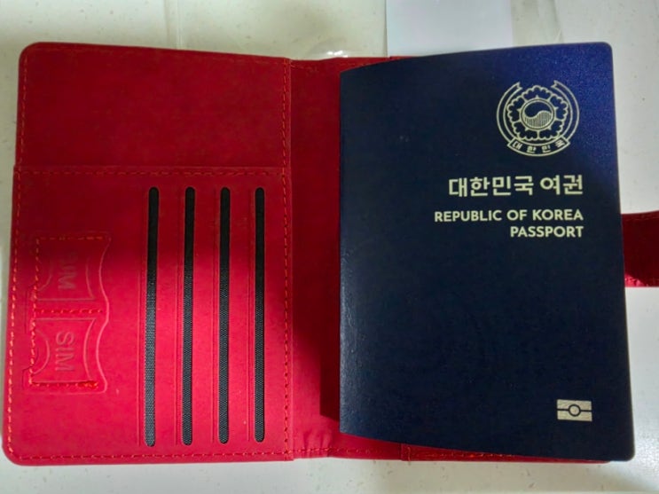  알리표 여권케이스