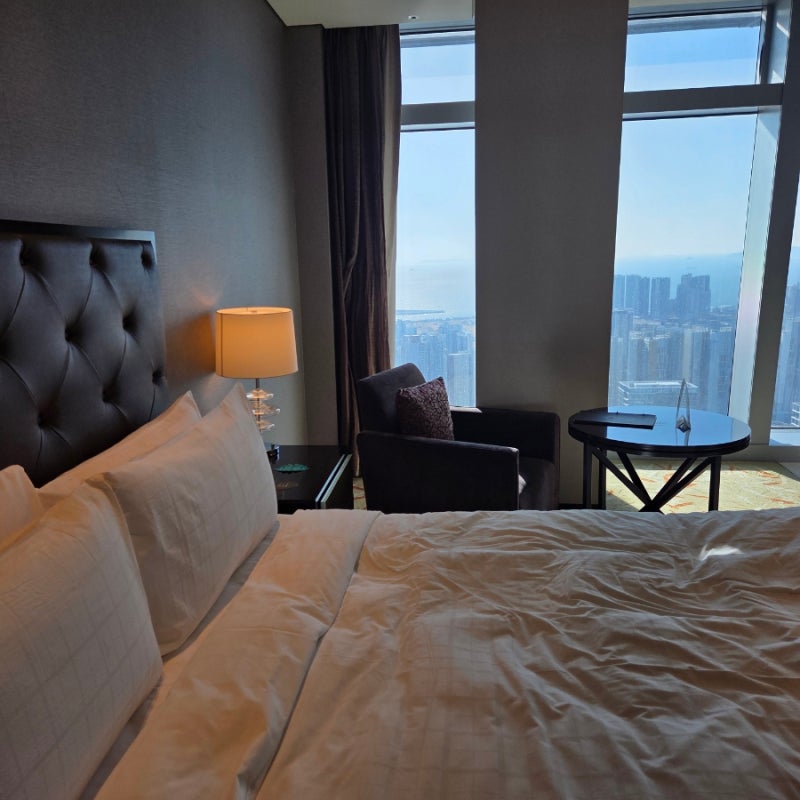 송도 오크우드 프리미어｜20만원대로 즐긴 5성급 호텔 가성비 호캉스, 고층뷰 객실 리뷰