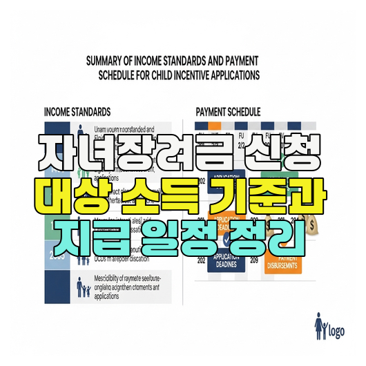  자녀장려금 신청 대상 소득 기준과 지급 일정 정리