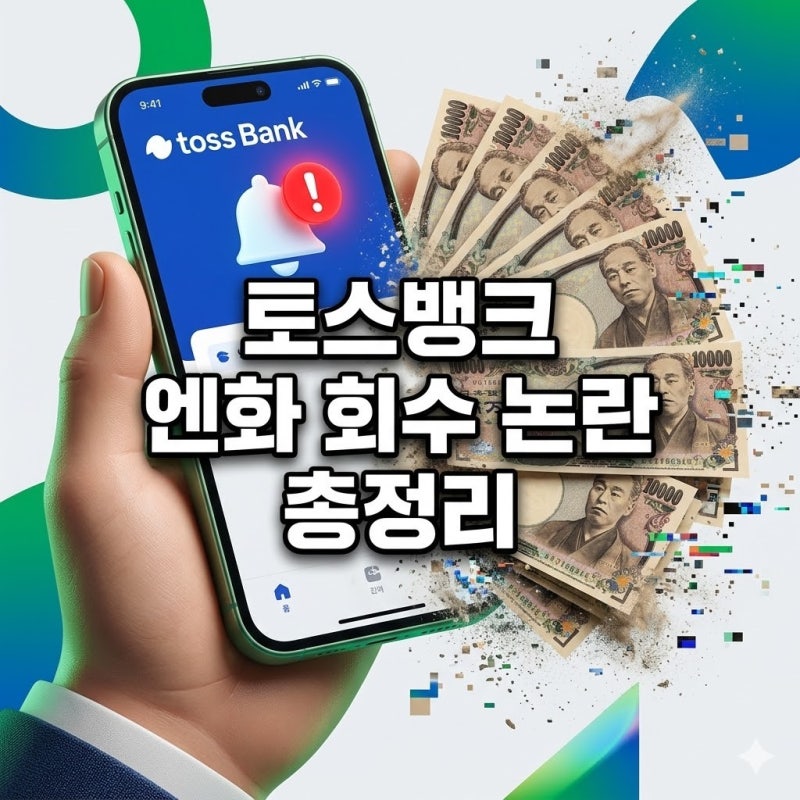 토스뱅크 엔화 반값 환전 사고 이미 산 엔화 뺏어간다니 논란