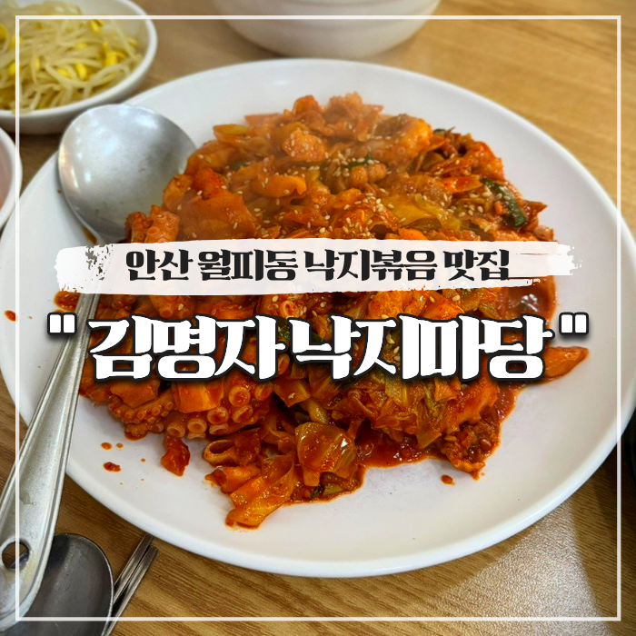  안산 상록구 월피동 낙지볶음 맛집 김명자 (회식 장소)