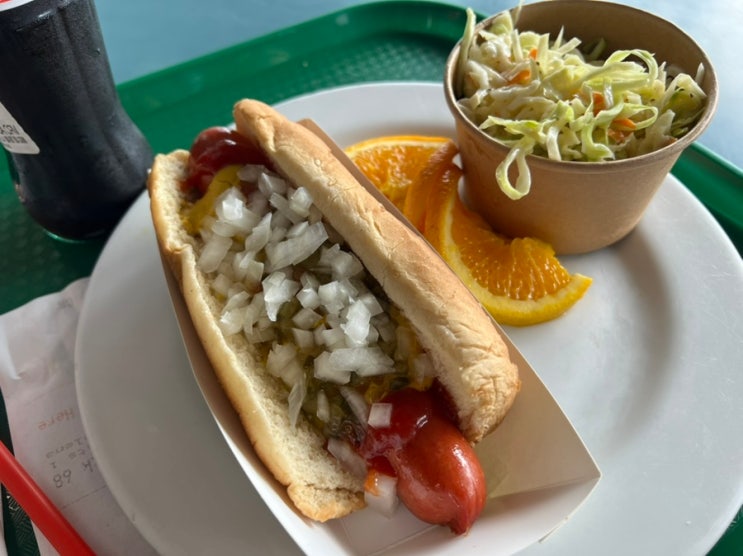  미국 LA 파머스마켓 핫도그 샌드위치 맛집 Phil's Deli&Grill