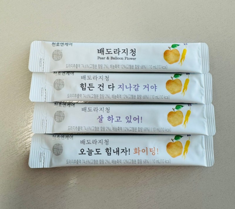 환절기마다 찾게 되는 천호엔케어 배도라지청 스틱(후기, 추천)