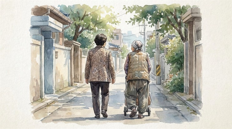  쓰레기 모으던 독거 노인이 '딱 한 번' 꺼낸 말, 잊을 수가 없다