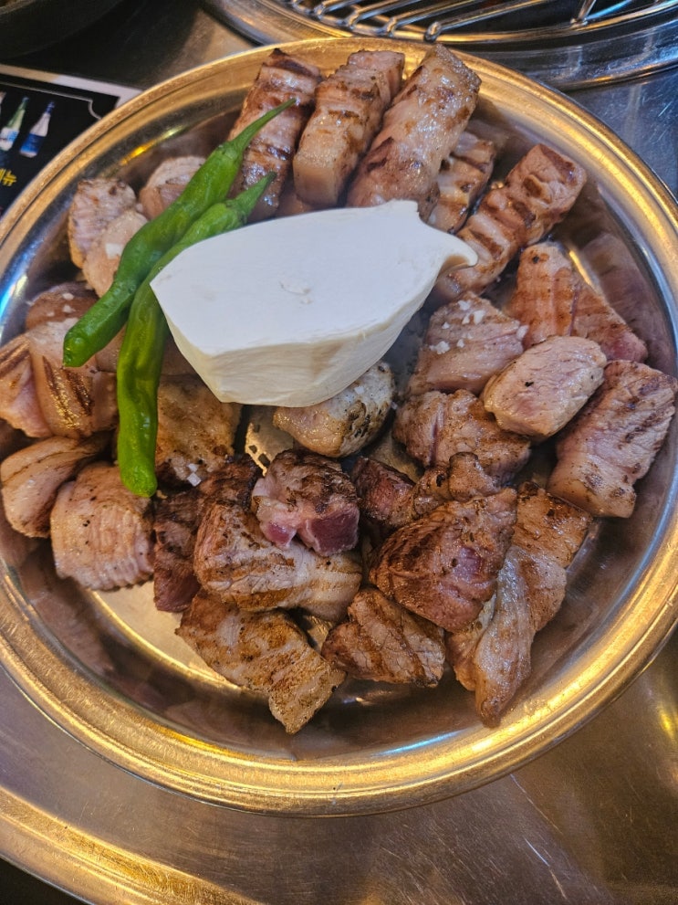  초지동맛집 제주흑생고기 연탄 초벌 해주는 제주연고집