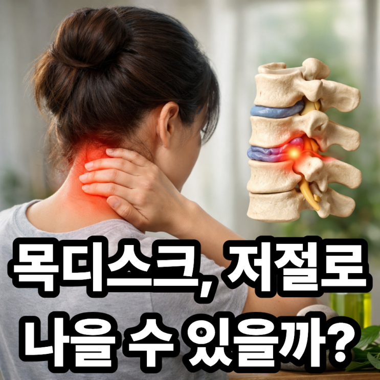  목디스크 자연치유 가능성은 어느 정도일까?