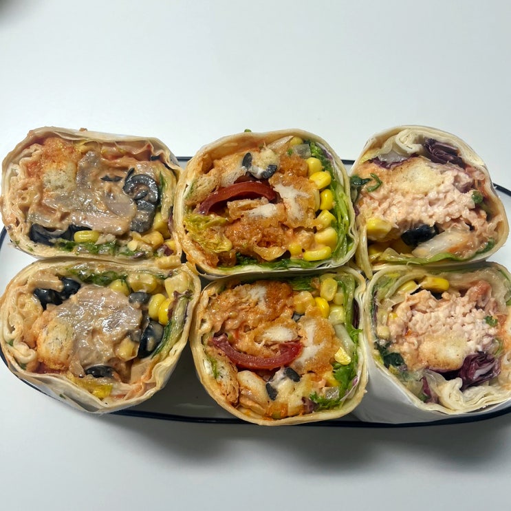  송도 점심 맛집 기버랩 케밥 샐러드 브리또 추천