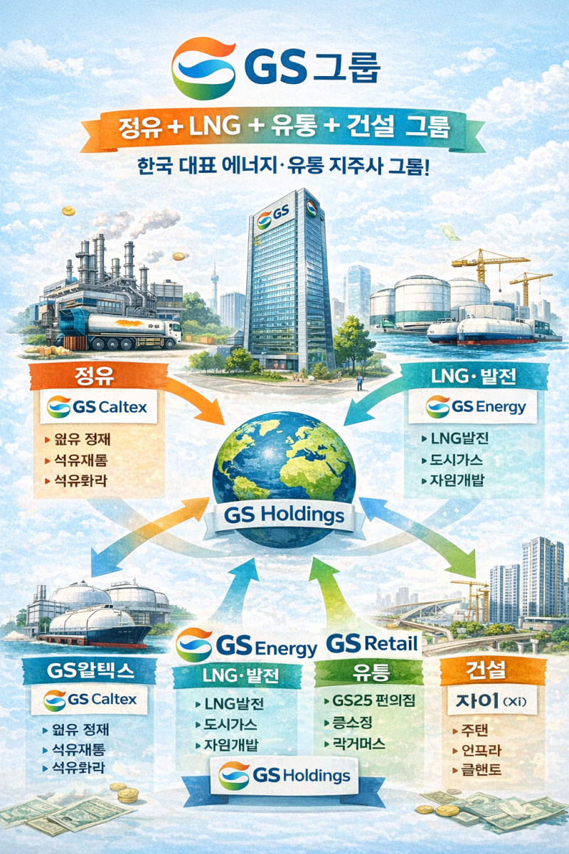 GS 기업 분석 및 정리 (저평가 지주사) : 네이버 블로그