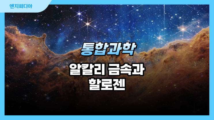  알칼리 금속(alkali metals)과 할로젠(halogens)