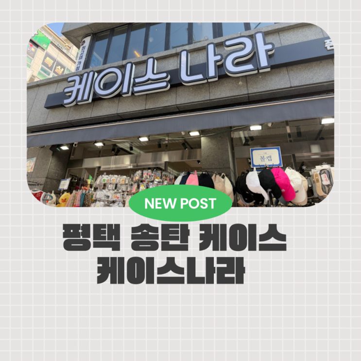  평택 송탄케이스 종류 많은 곳 찾다가 발견한 케이스나라 평택 송탄 후기