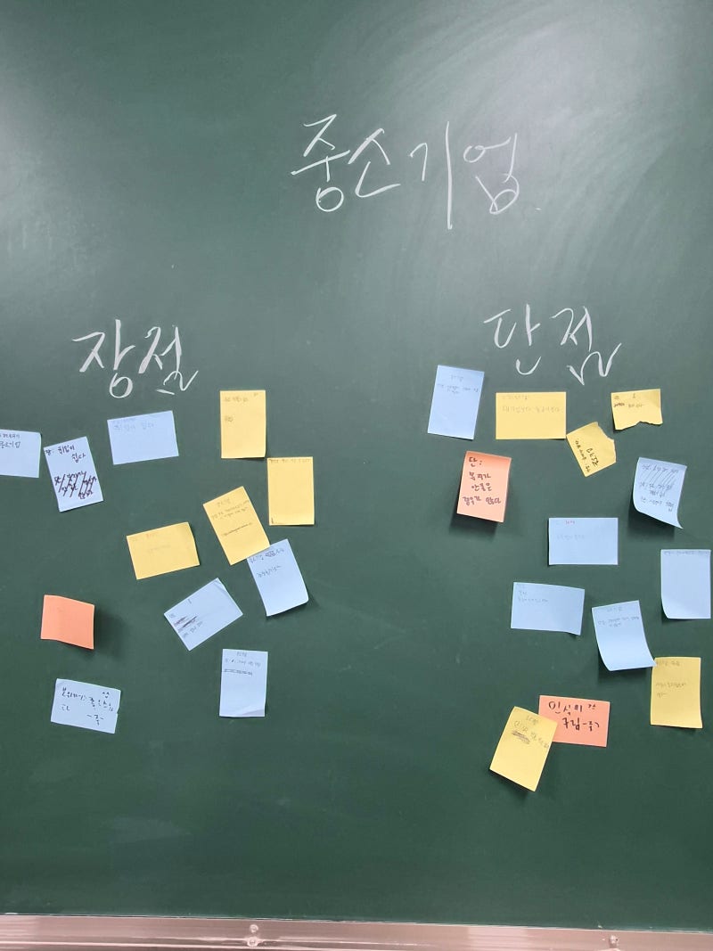 [강의]부산 동명공업고등학교 진로·취업 역량강화 특강 | 찾아가는 중소기업 이해연수 강의 ....