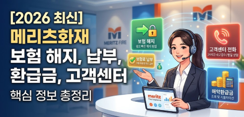 메리츠화재 보험 해지 방법부터 환급금 조회까지 후기 (내맘같은 어린이보험)