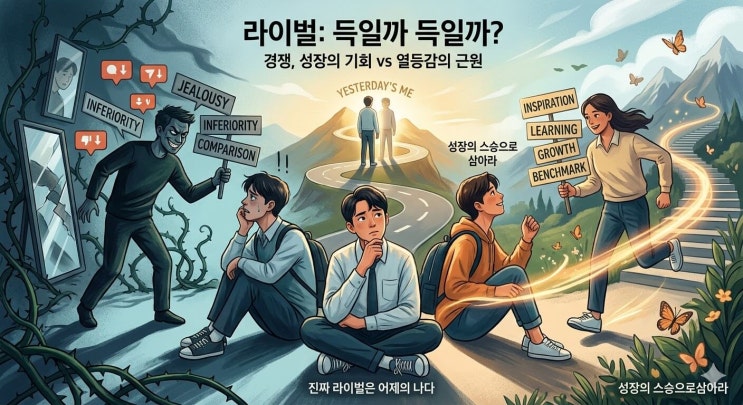  라이벌은 득일까, 독일까? 경쟁이 인생을 바꾸는 뜻밖의 진실