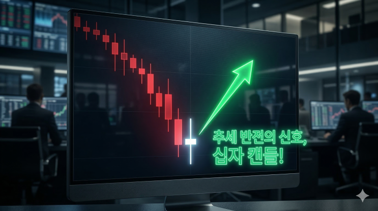  [비트코인 도지캔들] 하락장 멈추는 추세 전환 차트 매매