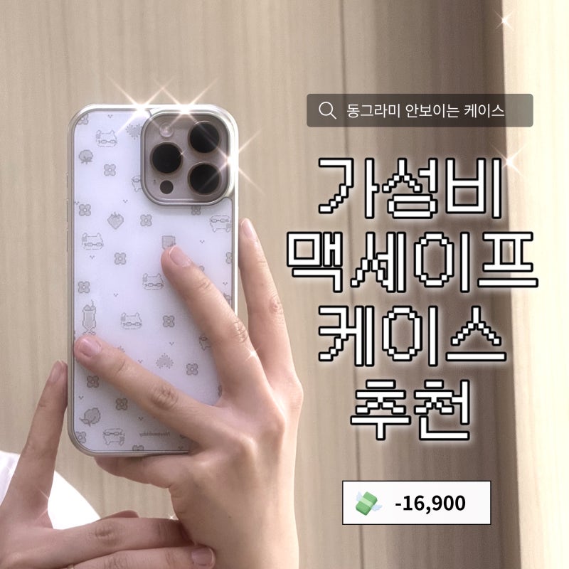 나인틴프라이데이 가성비 좋은 아이폰 16 프로 맥스 맥세이프 케이스 리뷰