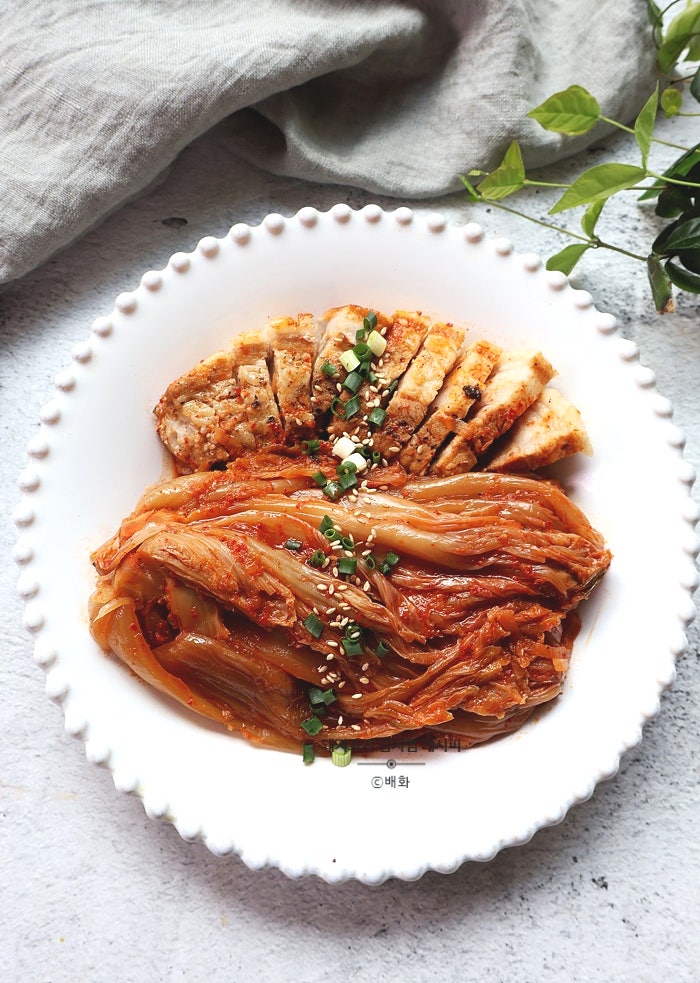 돼지고기 김치찜 만들기 백종원 김치찜 레시피