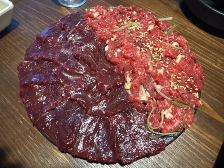  부산 사상 술집,뭉티기가 맛있는 괘법동 맛집 진백