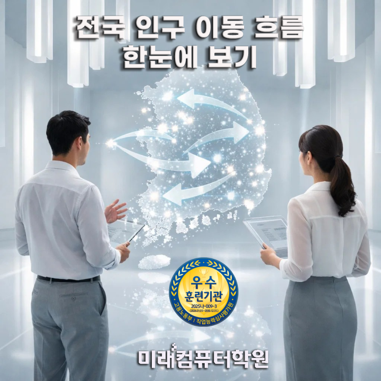  2026년 1월 전국 행정구역별 인구이동 통계 분석! 사람들이 가장 많이 떠난 지역 TOP5(순유입·순유출 분석)