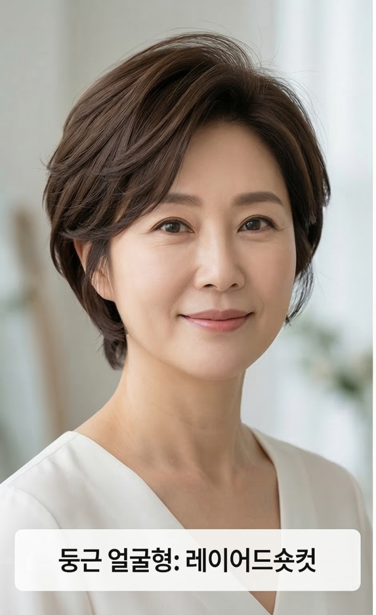  "숏컷 vs 단발" 얼굴형별 50대 여성 헤어스타일 김희애 패션으로 우아함 한 스푼