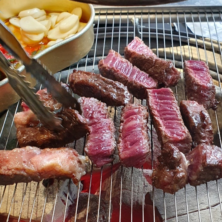 모란 투쁠 한우 정육식당 우본관 샤토브리앙 안심