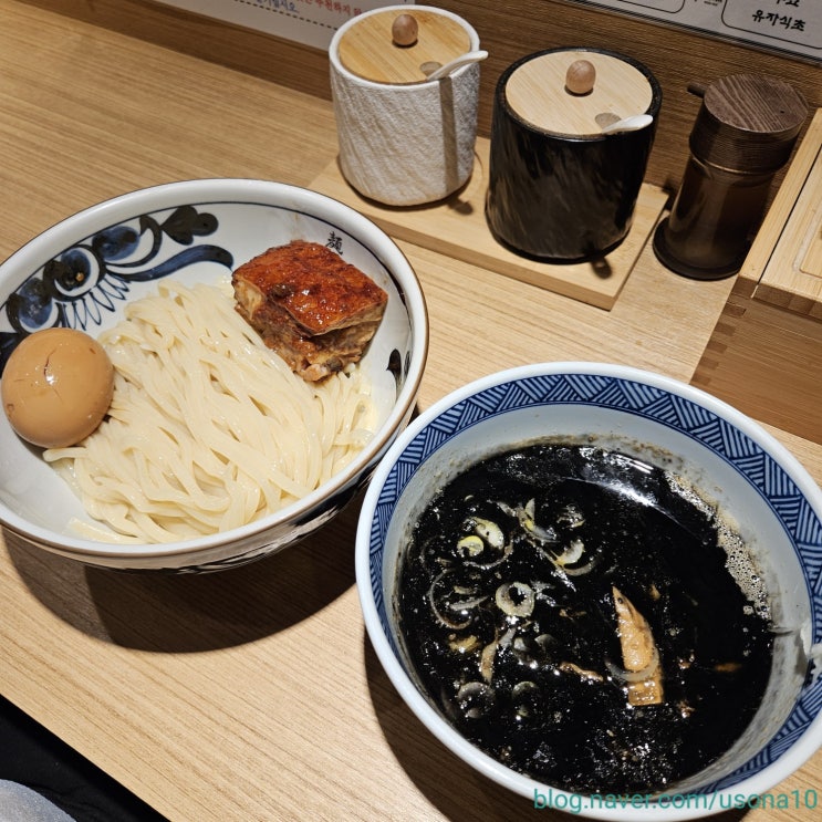  [수원 영통구] 멘타카무쇼 광교점 _ 고소하고 특색이 있는 츠케멘맛집 / 밸런스가 아쉬웠던 츠케멘 솔직후기