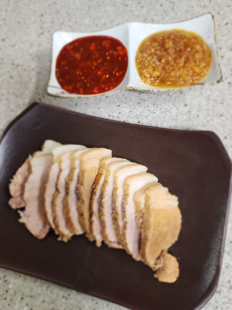 수육 특급 비법 보쌈 레시피 수육 마늘소스 만들기