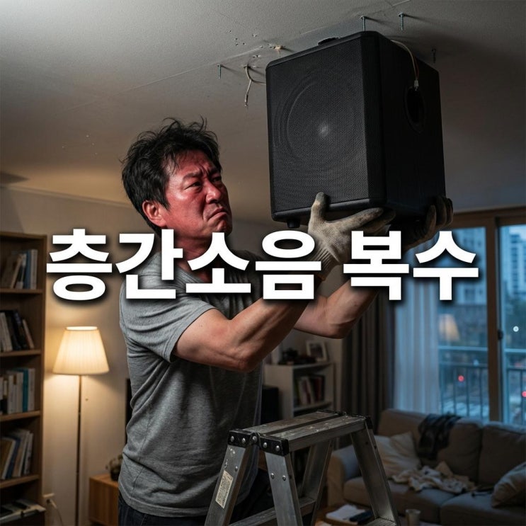  층간소음 복수 가해자로 전락하지 않는 합법적 해결 완벽 가이드