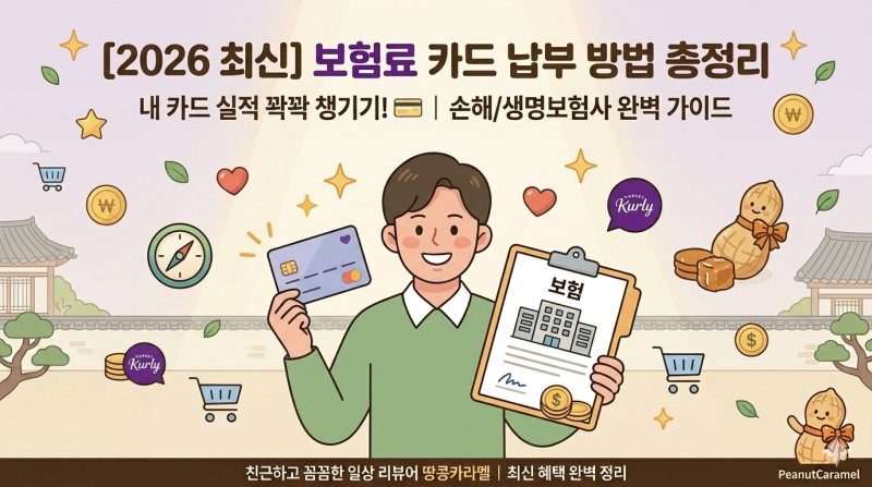 [2026 최신] 보험료 카드납부 카드결제 방법 총정리: 보험료로 카드 실적 챙기는 법