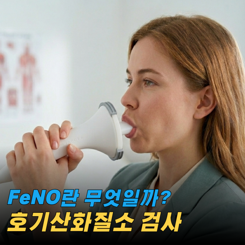 [학술] 천식·만성 기침의 핵심 지표, FeNO(호기산화질소) 검사의 모든 것
