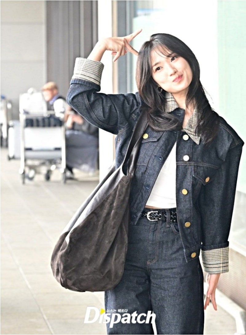 "변우석이 또 귀여워할 듯"...김혜윤 데님 청청패션