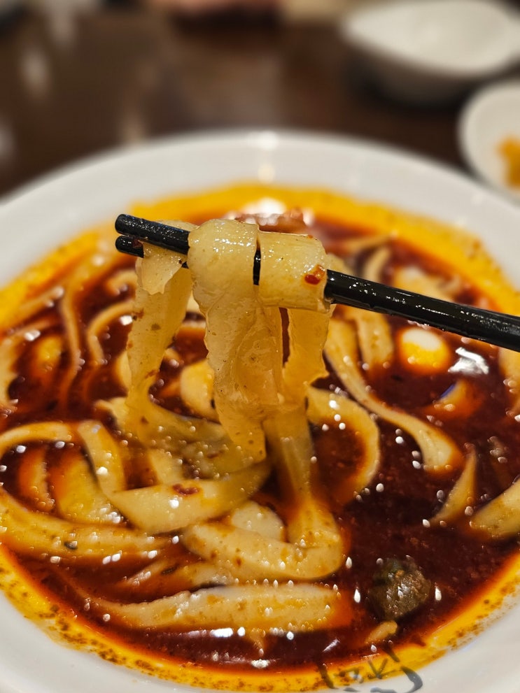  송화산시도삭면 2호점 줄 서는 건대맛집