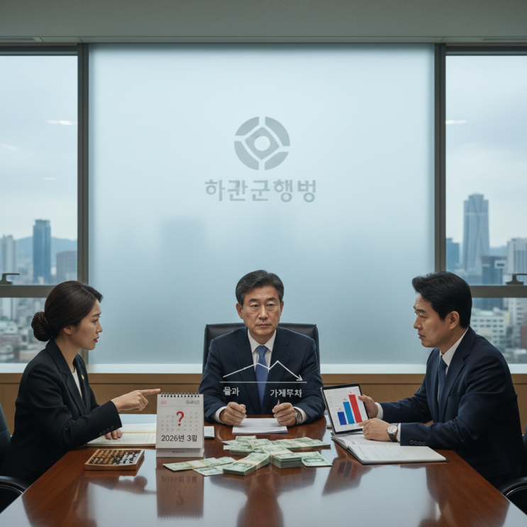  한국은행 기준금리 동결 배경, 2026년 3월 물가·가계부채 딜레마 속 결정 분석