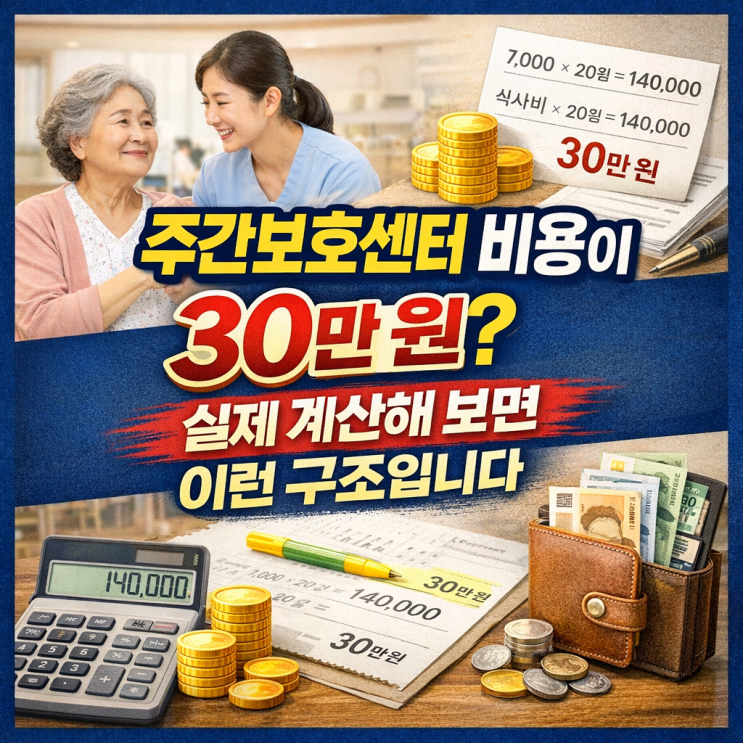  청주주간보호센터, 청주 노인 돌봄 : 주간보호 센터 비용, 생각보다 비싸게 느껴지는 진짜 이유