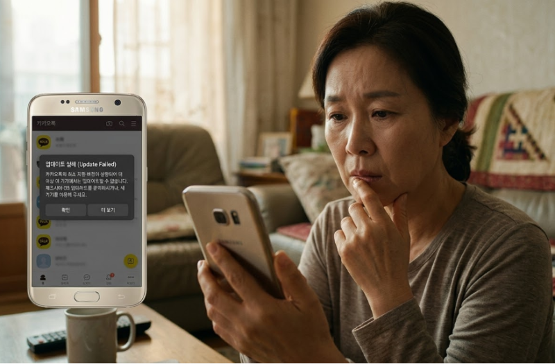 4월 13일부터 구형 스마트폰 카카오톡 중단 소식!