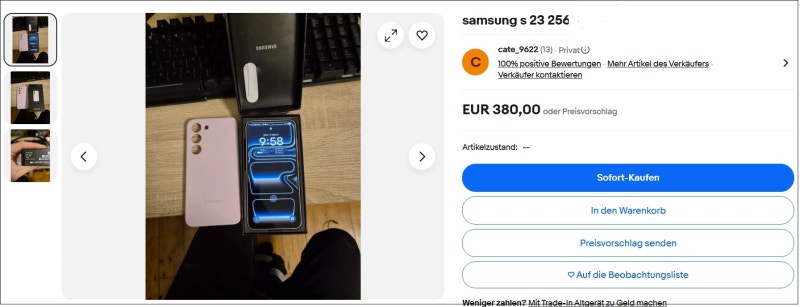 이베이 Ebay 독일직구 독일이베이 갤럭시리퍼폰 갤럭시중고 갤럭시공기계 아이폰공기계 아이....
