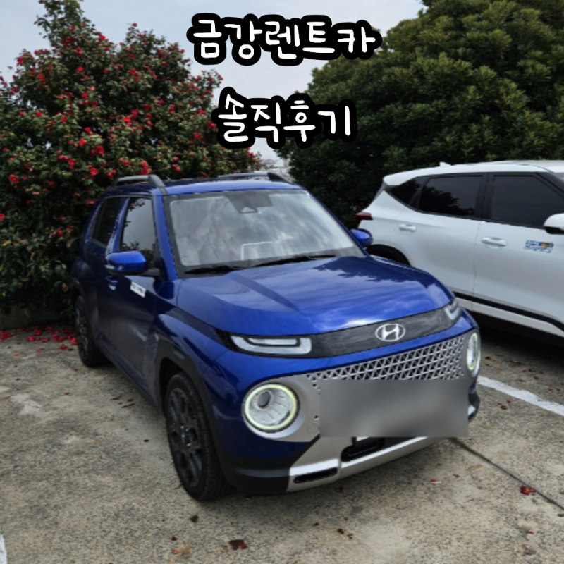 인생 첫 렌트카 제주 금강렌트카 내돈내산 솔직후기 캐스퍼